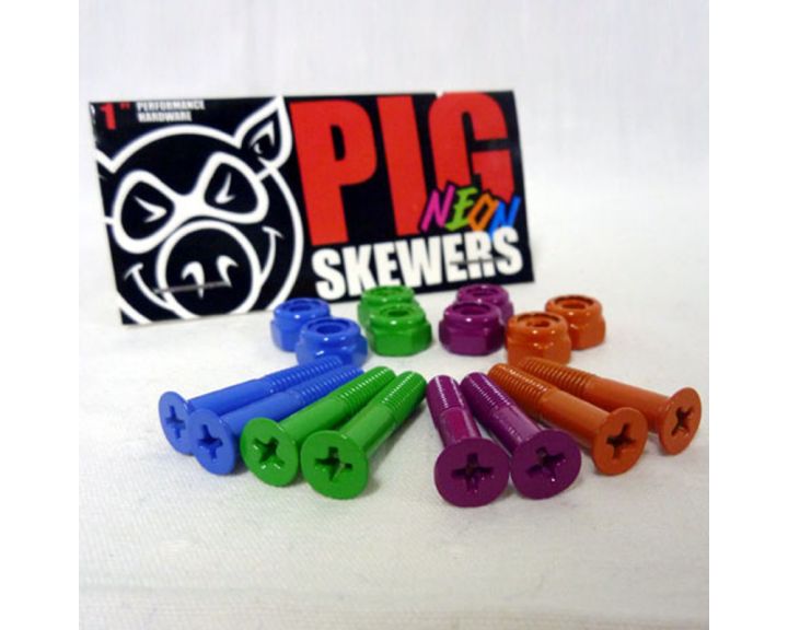 Pig Neon 1" Phillips Bolts