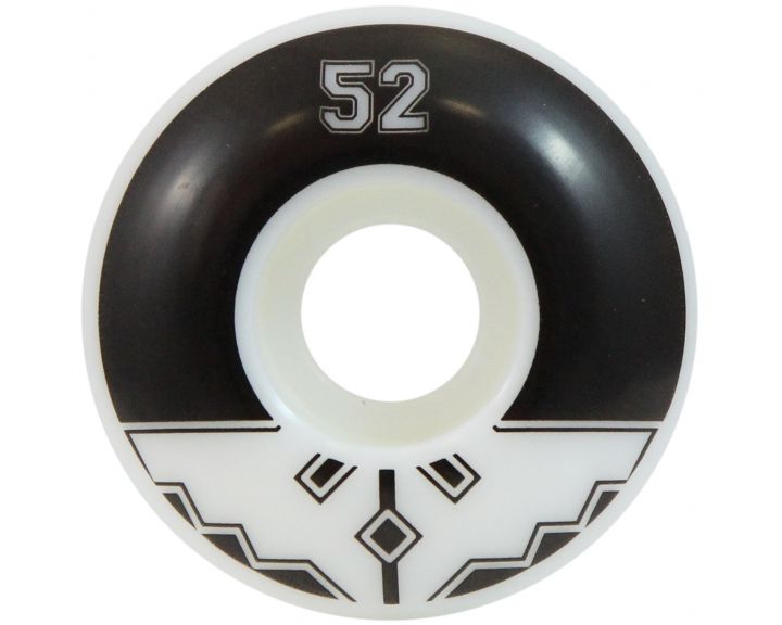 Fracture Uni Classic Wheel 52mm Black - 4 Pack