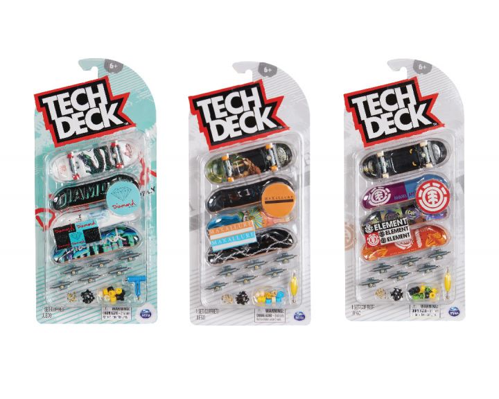 Tech Deck Deluxe 4 Pack (M32) - 8 PK