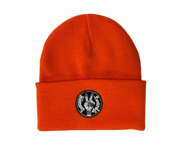 Drawing Boards Beanie - Fluro Orange