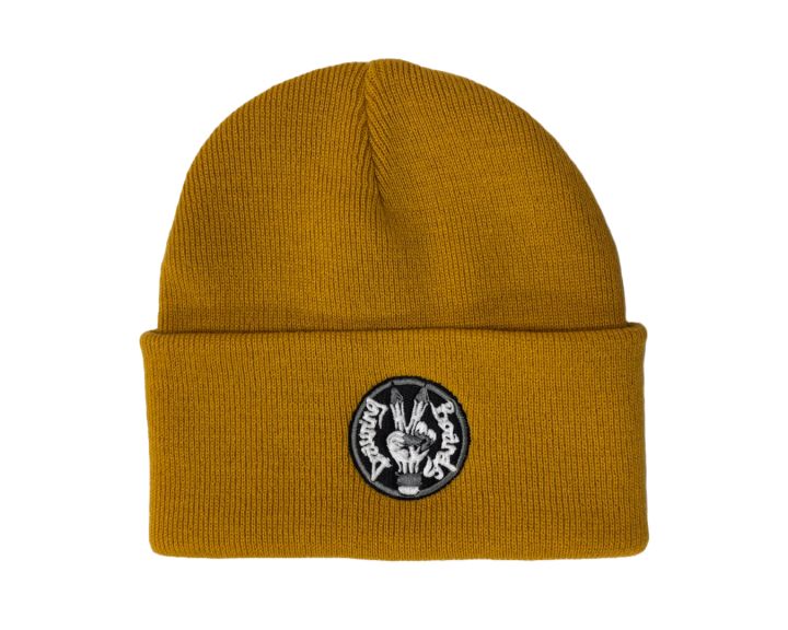 Drawing Boards Beanie - Gold