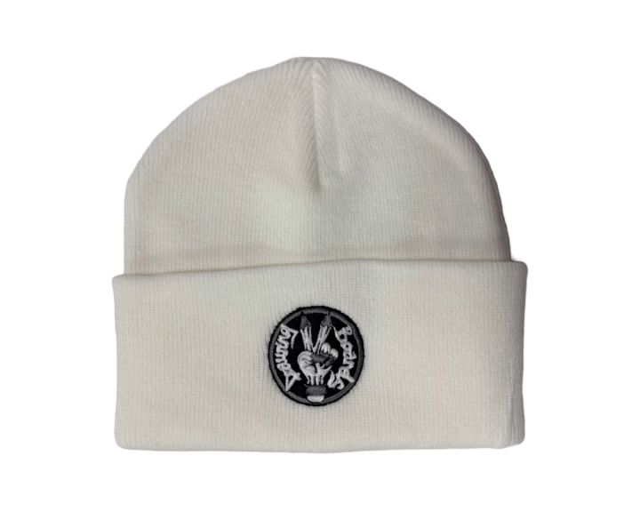 Drawing Boards Beanie - White