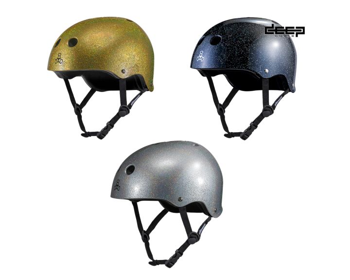 Triple 8 Deep Cover Helmet Glitter - Various Colours