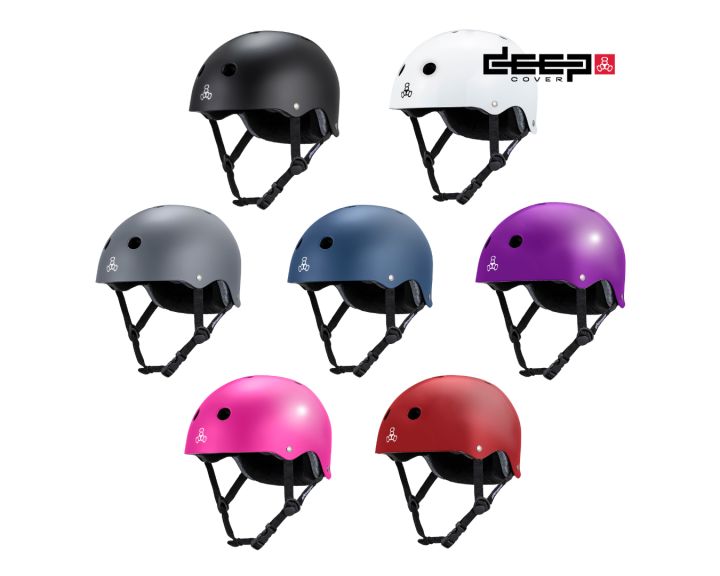 Triple 8 Deep Cover Helmet - Various Colours