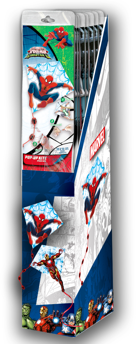 Download Buy Eolo Popup Mixed Kite Display Marvel 12 Dt From Tkc Sales Ltd PSD Mockup Templates