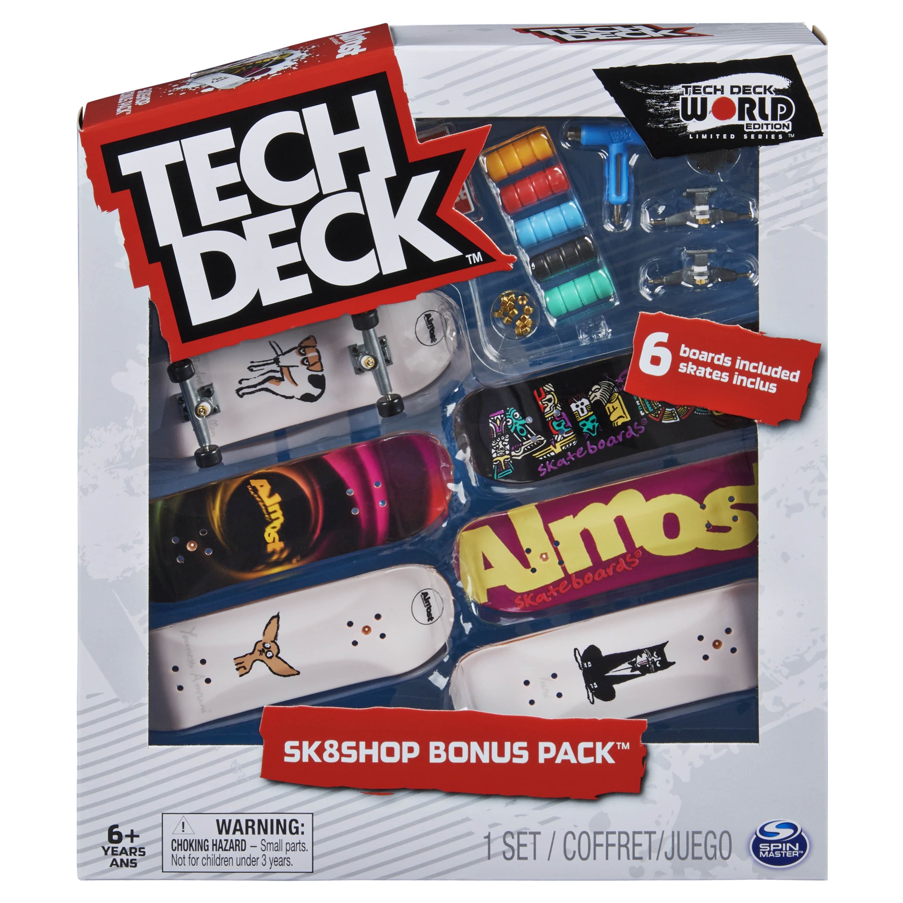 Buy Tech Deck Bonus Sk8 Shop 6 Pieces (M16) 6 Pack from ...